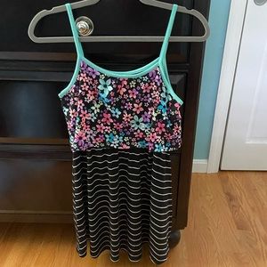 Girl’s spaghetti strap dress